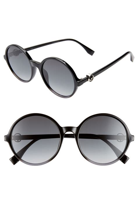 fendi 55mm oversized round sunglasses|Fendi sunglasses catalogue.